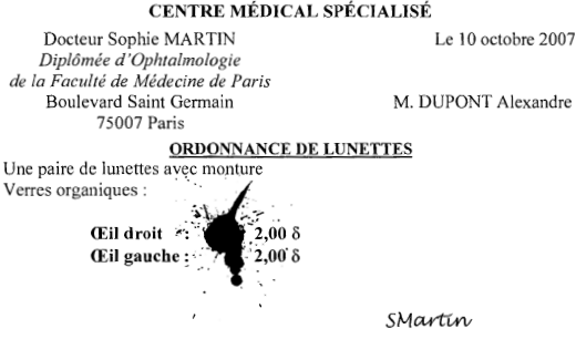 ordonnance
