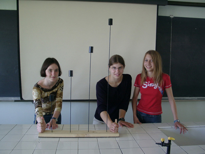 l'atelier sismo en pleine démonstration!!!